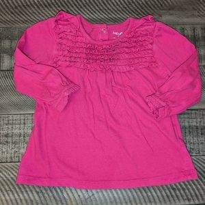 Baby Gap long sleeve ruffle top